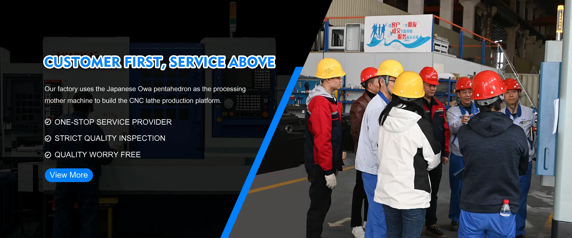 En-trins CNC-løsninger