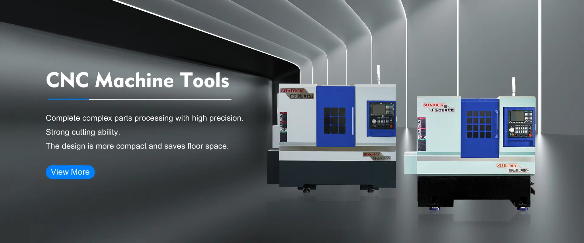 CNC -værktøjsmaskiner af høj kvalitet