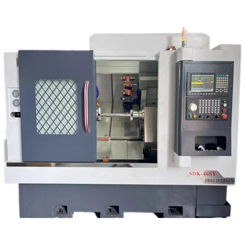 Dobbelt-spindel dobbelt-turret CNC-maskinværktøjer